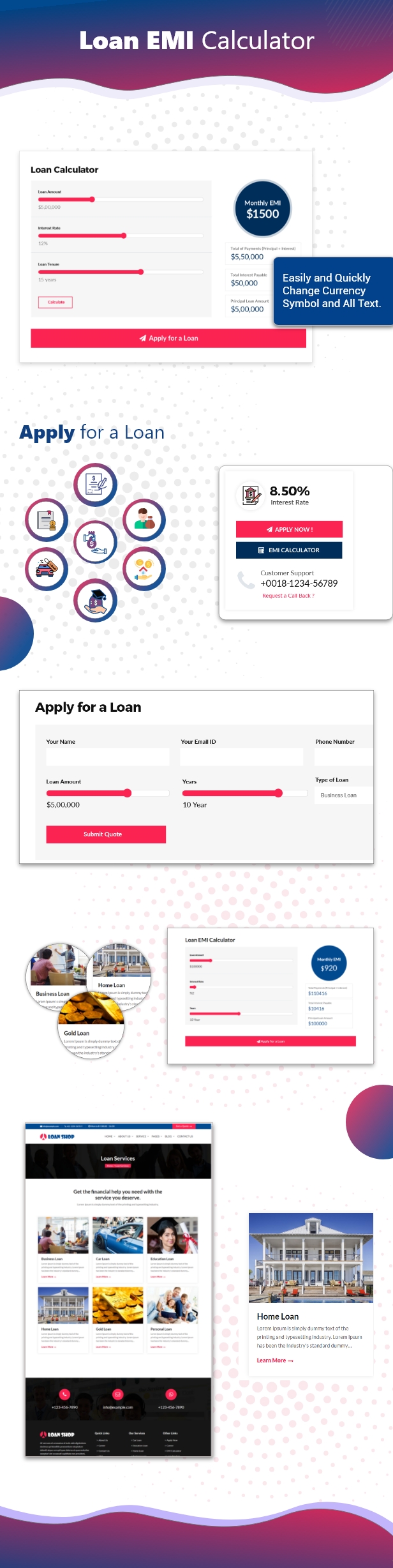 LoanShop – Loan & Finance Adviser WordPress Theme