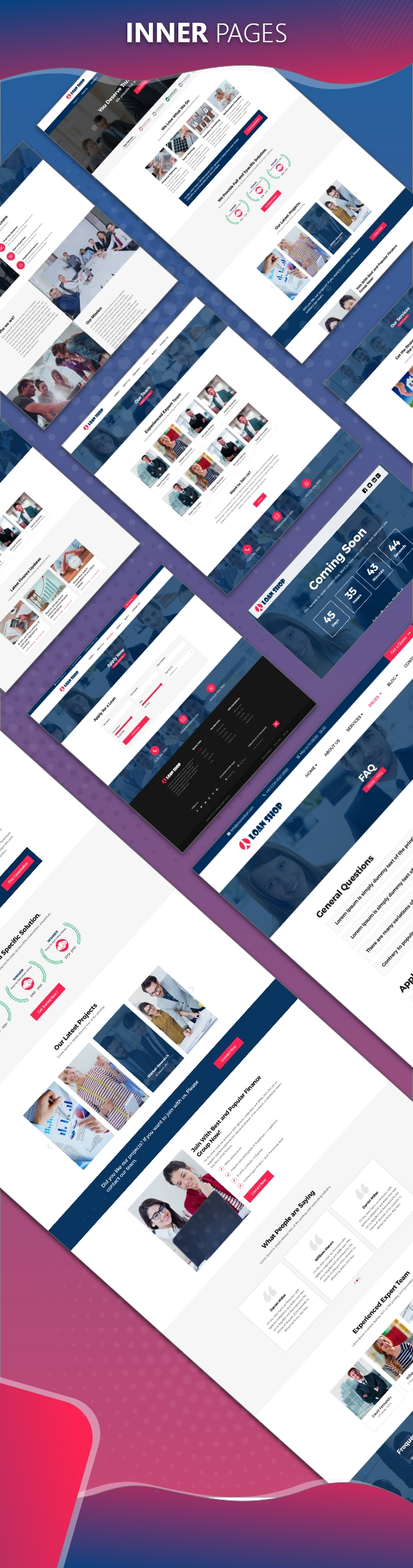 LoanShop – Loan & Finance Adviser WordPress Theme