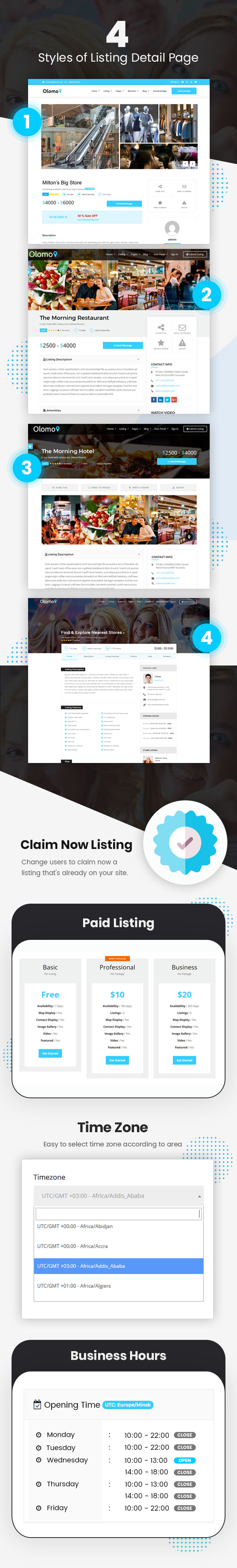 Olomo – Directory & Listing WordPress Theme
